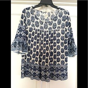 Lucky Brand peasant top